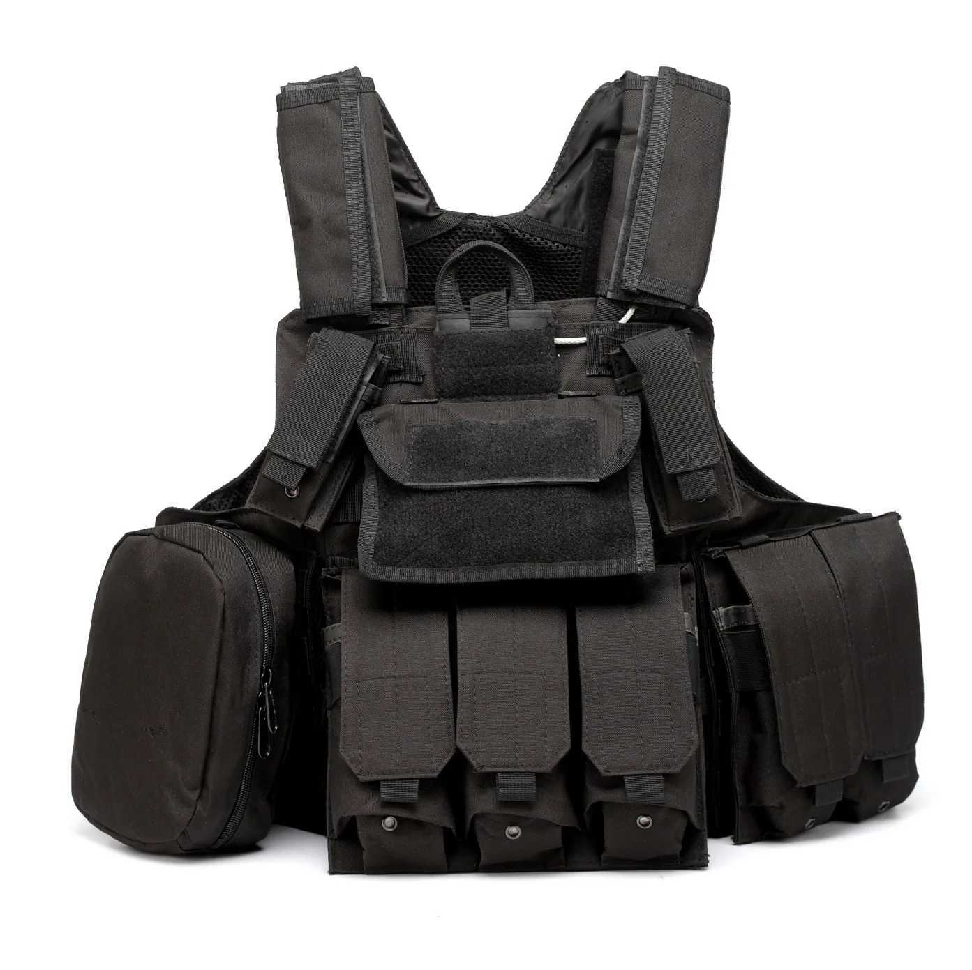 Airsoft Tactical Vest Molle Combat Assault Plate Carrier Tactical Vest CS Outdoor Clothing Hunting Paintball VestXJ250219