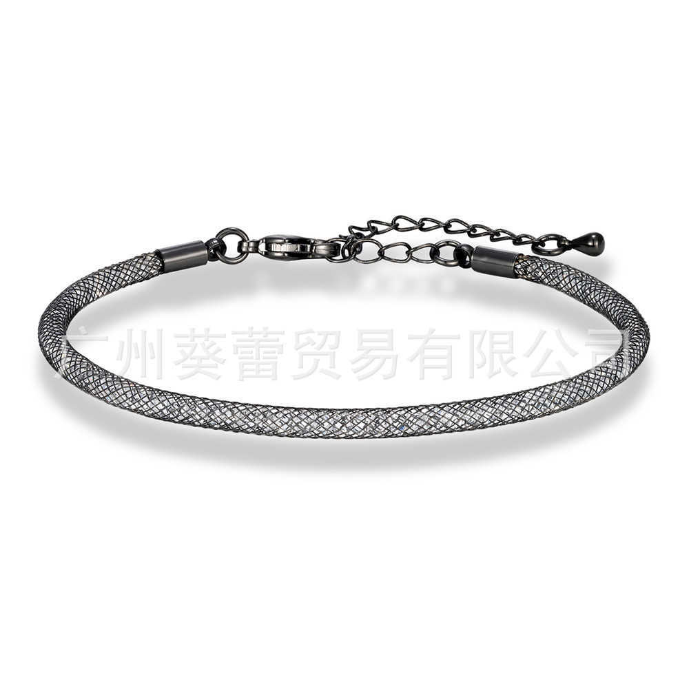 Charm Bracelets Water Diamond Mesh Bracelet Fashion Star Bracelet Octopus Buckle Lobster Buckle Special H25220