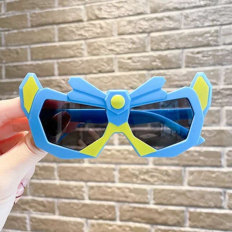Ddmyshoesvip Children Cute Cartoon Personality Sunglassesstreet Shooting UV Boys Outdoor Sun Protection Glasses Kid Classic Eyewear