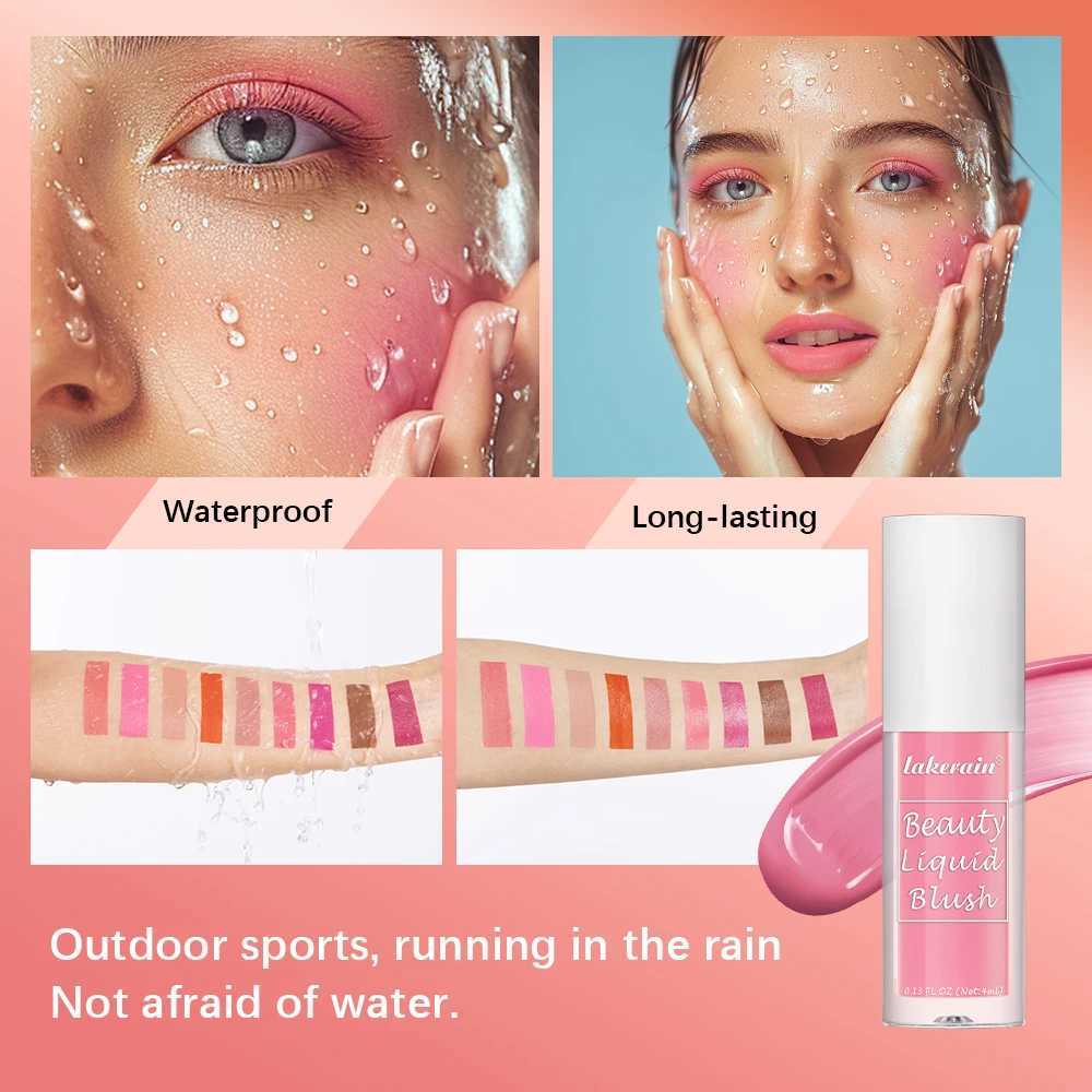 Beauty Liquid B Velvet Matte Ber Facial Pigment Durable Waterproof Natural face cream Cheek Color Orange Peach Maquiagem 4mlW250220