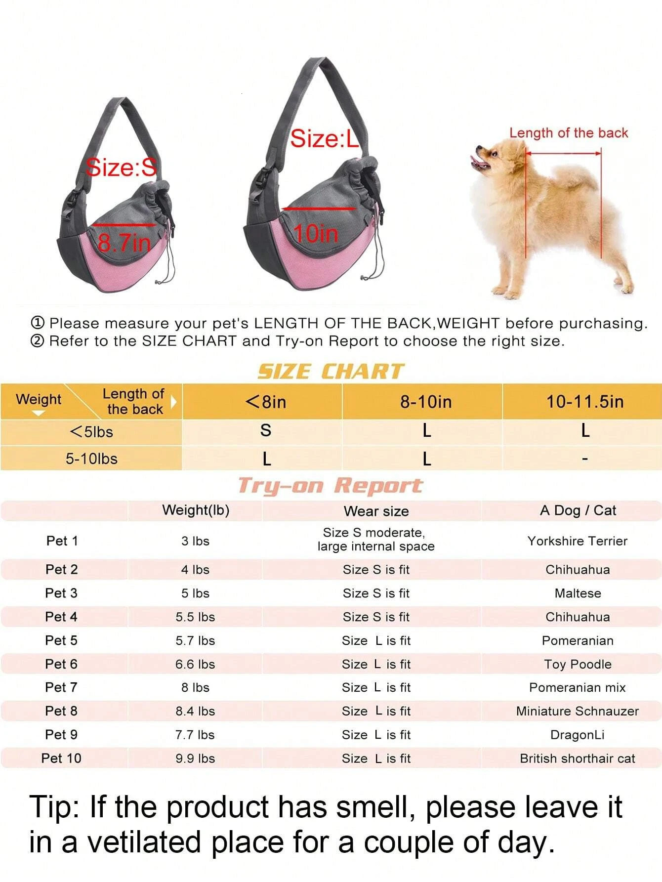 Pet Dog Carrying Bag Sling Bag Portable Comfortable Breathable Hand Free Shoulder Crossbody Bag for Dogs Accessories 250217
