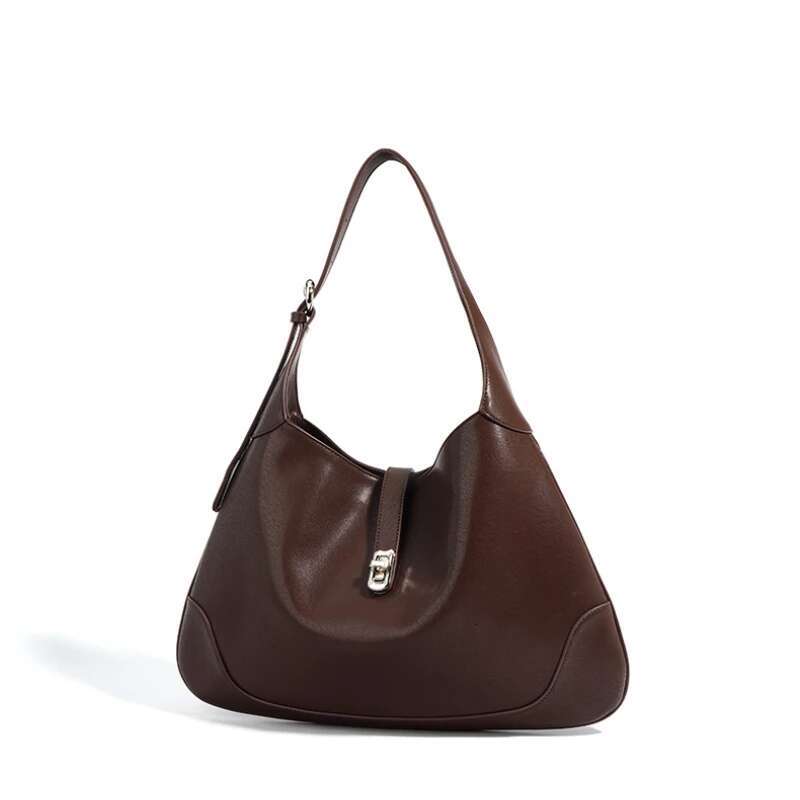 Jonlily Women Genuine Leather Shoulder Female Fashion Handbag Totes High Capacity Commuter Bag Casual Daybag Purse -Kg1611