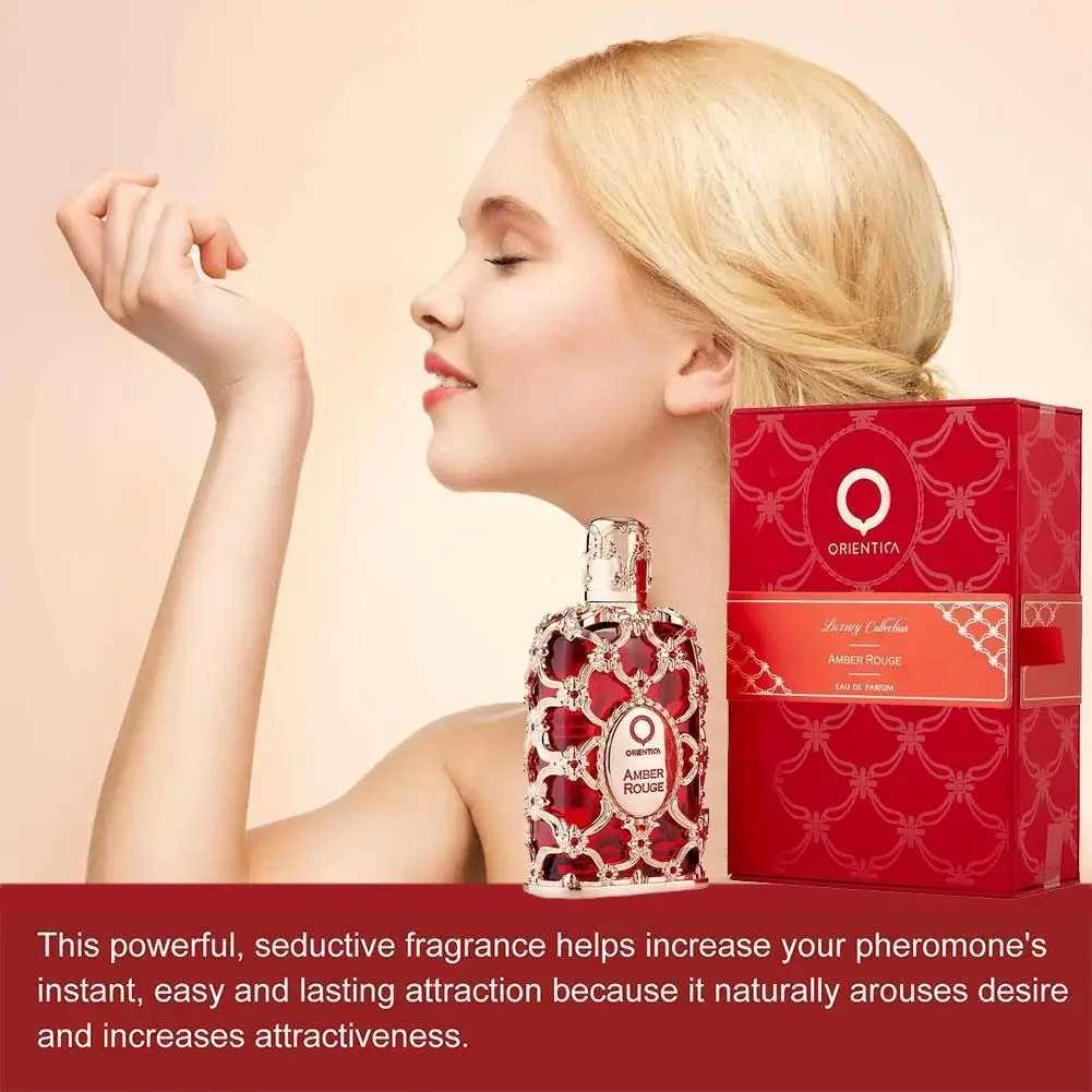 Middle Eastern Arabian Dubai Perfume Orientica Ambe Rouge Noble Elegant Fragrance Perfume Essential Oil 100mlXJ250220