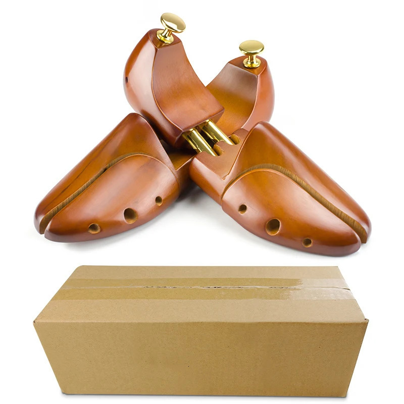 Repacego 1 Pair Gugertree Adjustable Shoe Trees Solid Wood Mens Support Knob Shaping Womens Shoes Care Stretcher Shaper 250219