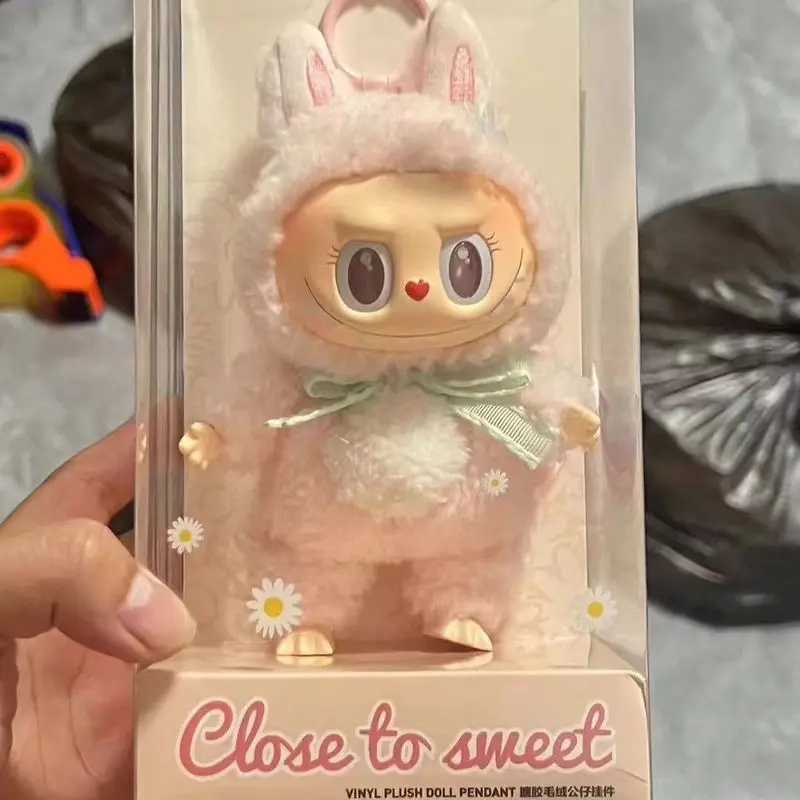 In Stock Mokoko Sweetheart Doll Pendant Labubu Kawaii Creative Ornament Christmas Gift Children Toys Labubu Replica Mystery BoxT250219