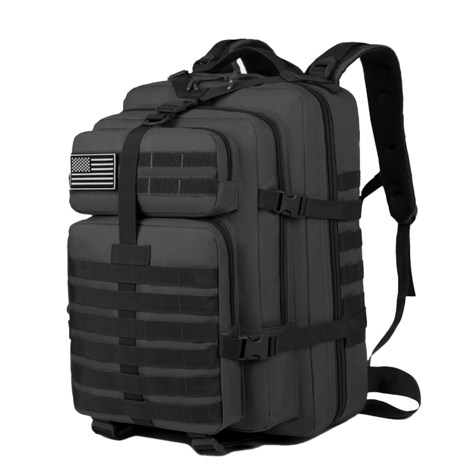 Military Tactical Backpack For Men Waterproof Army Assault Daypack 3Day Bug Out Bag Hiking Climbing Rucksack Carry On Travel 250219