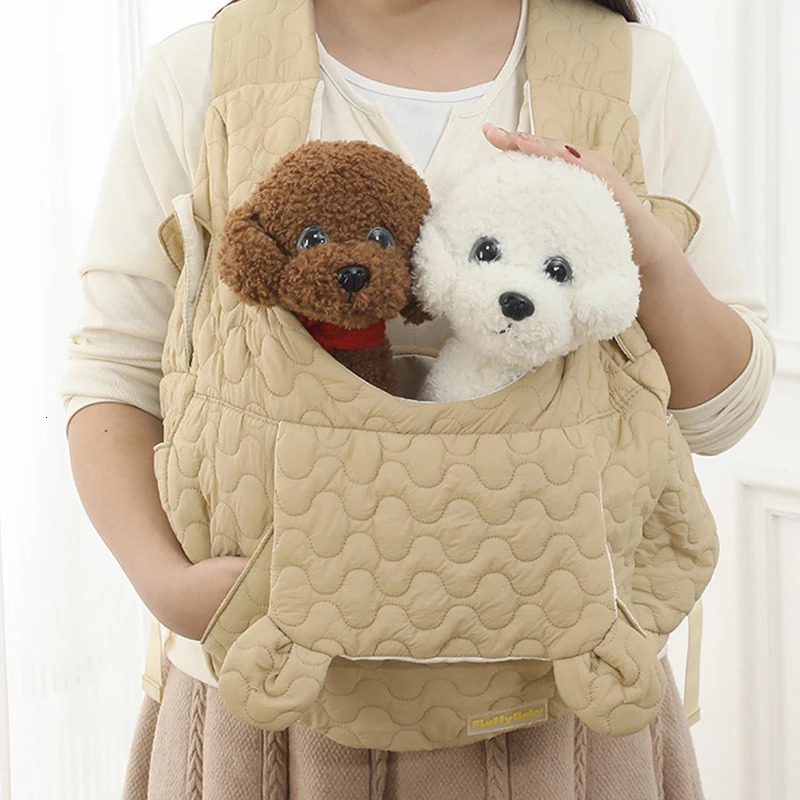 Winter Chest Pet Bag Large Capacity Dog and Cat Bag Waterproof and Wind Resistant Portable Pet Bag 250217