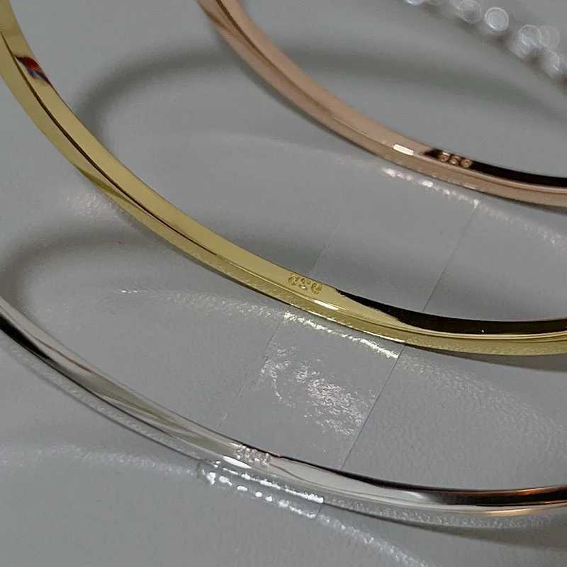 Bangle Hot Brand Pure 925 Sterling Silver Jewelry For Women Spikes Steam-punk A row Zircons Bangle Wedding Jewelry Around Rivet Bangle J250217 23TIZ