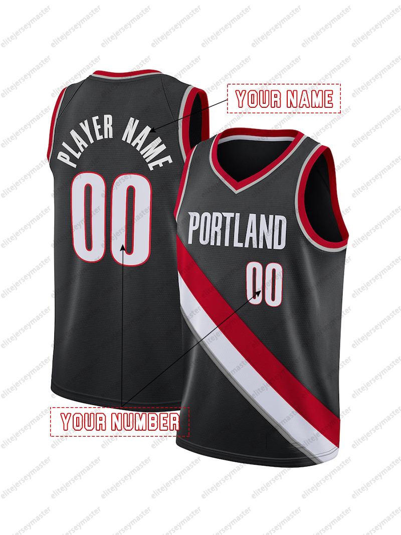 Deni Avdija Custom Basketball Jersey Anfernee Simons Stitched Personalized Customized Jerseys Custom Any Number Name 222