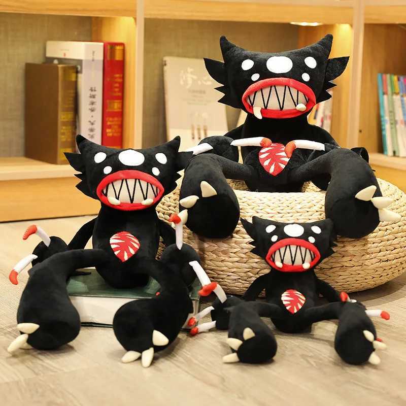 30cm Soft Black Spider Monster Plush Toy Creative Stuffed Animal Anime Doll for Pet Boyfriend Kid Son Birthday Funny Gift W250219