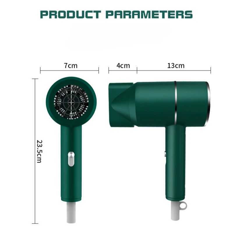 Portable Hair Dryer Constant Temperature Household Salons Hot And Cold Air Quick Dry Blow Dryer Personal Hair Care W250220