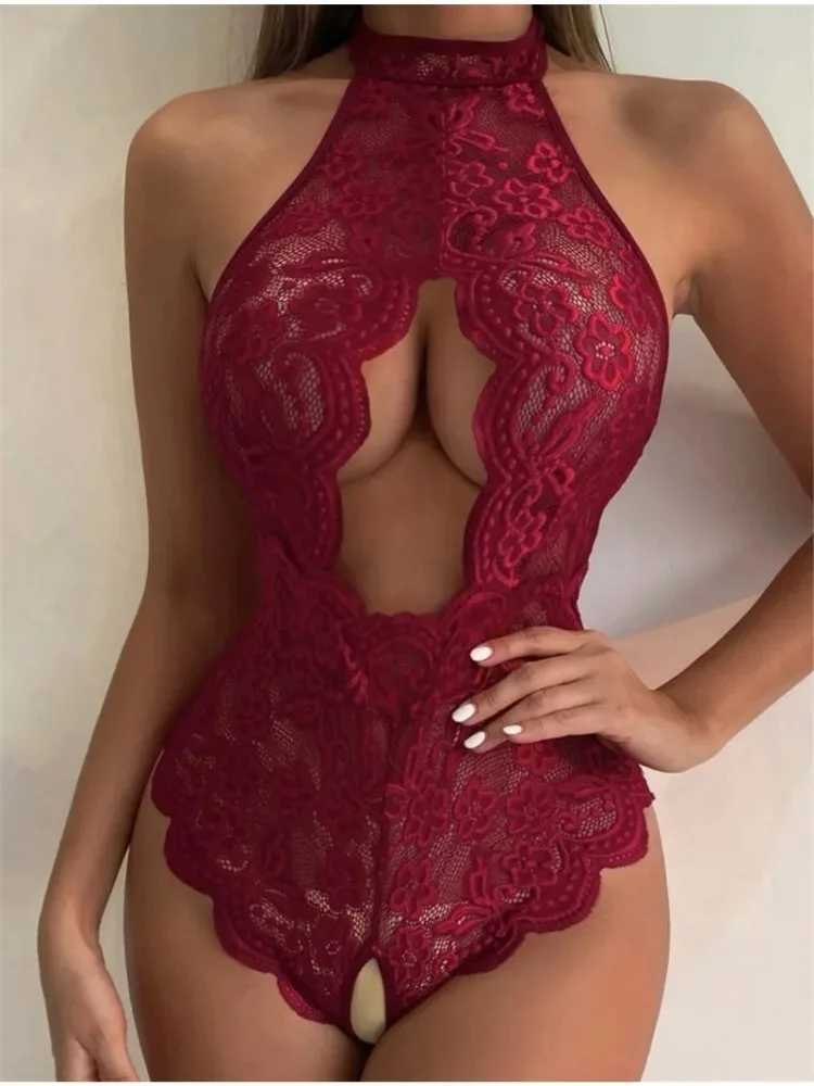 Sexy Erotic Lingerie For Women Open Bra Crotchless Sex Underwear Porno Babydoll Dress Hot Lace Lingerie Sexy Costume W250220