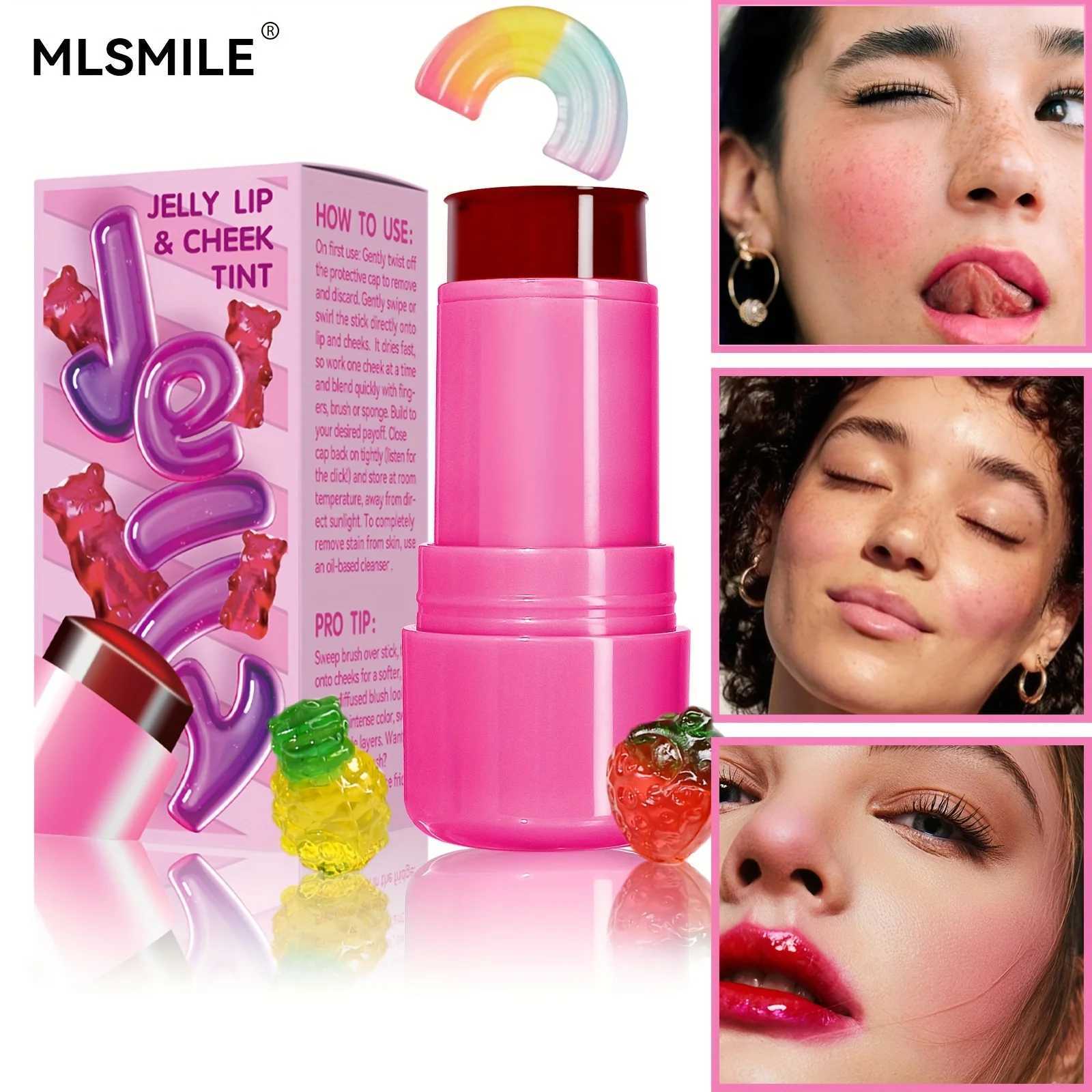 Jelly B Stick Makeup Water Jelly Tint Stick Lip and Cheek Jelly B Stick Lipstick LightweightW250220