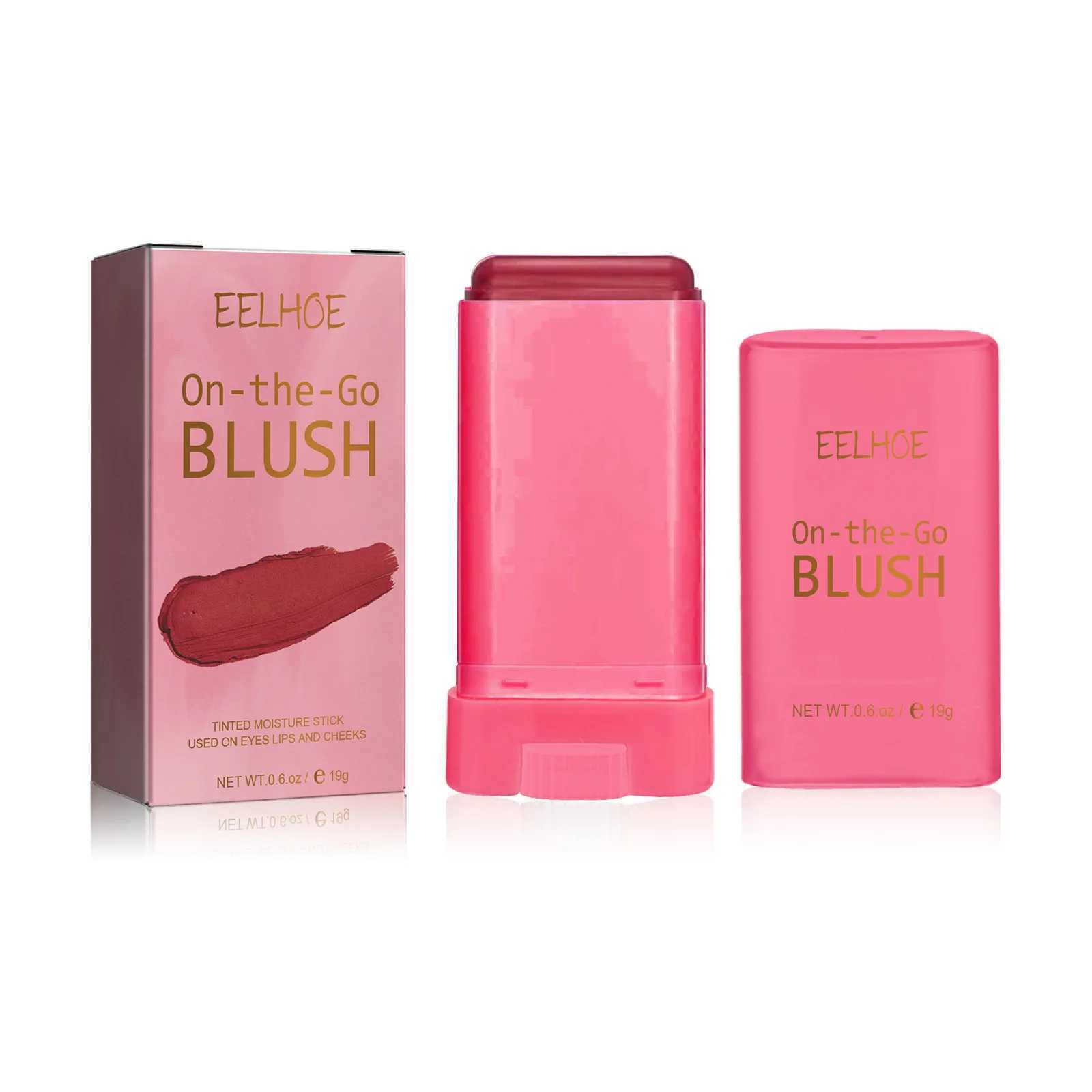 EELHOE Multi-function B Stick Cream Cheek Tint Natural Face Makeup Nude Berry Rare Beauty Long Lasting B Stick ContourW250220