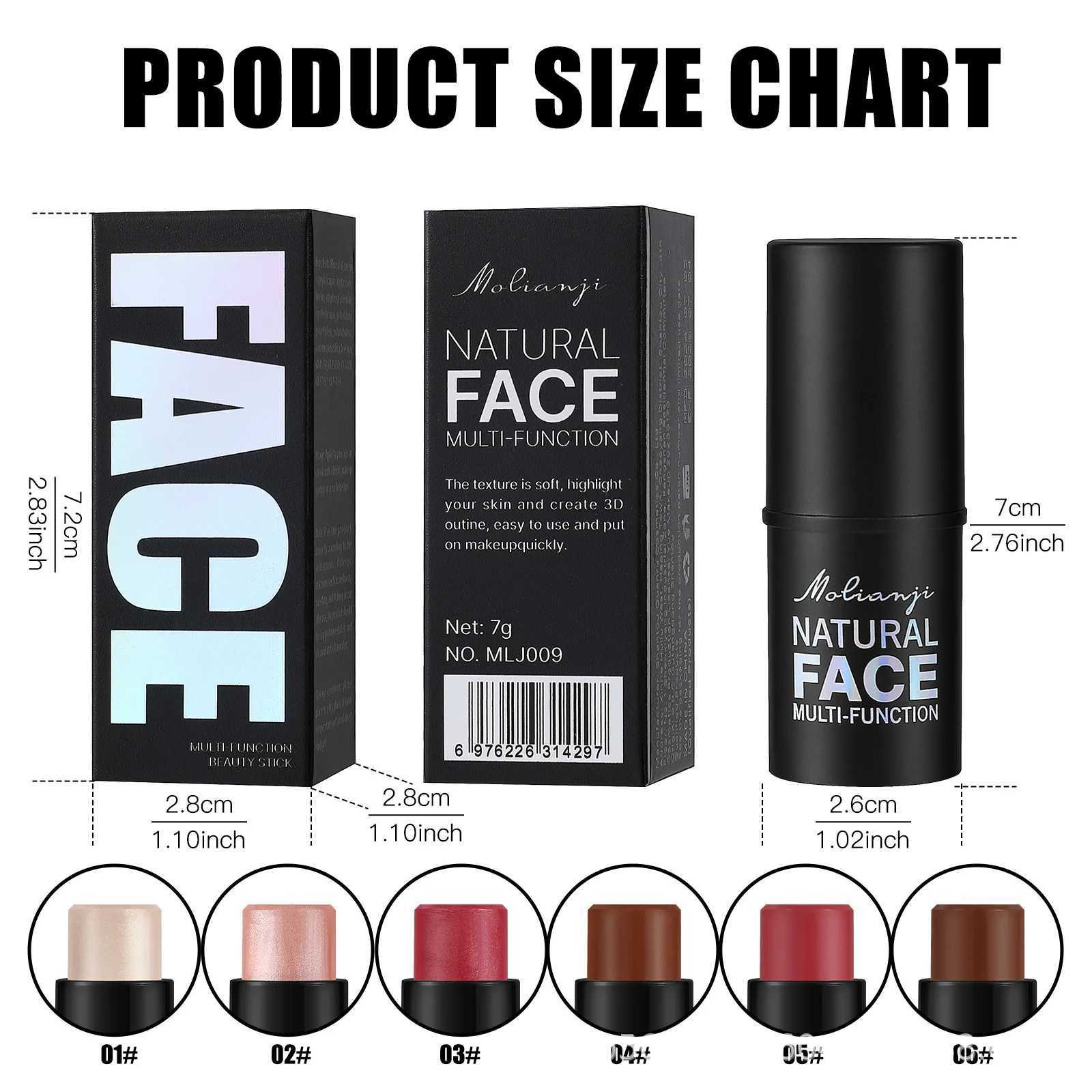 Mask B Stick Highlight Stick Three-dimensional Brightening Shadow Stick Contour Reclining Silkworm Face Base MakeupW250220