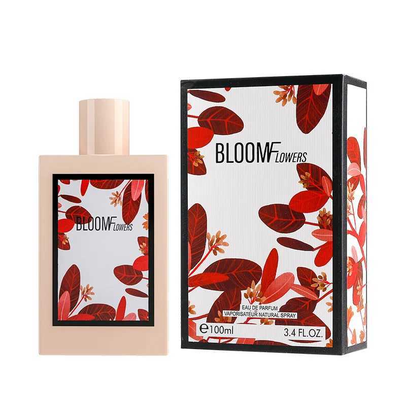 Rich Aroma Brand Bloom Flower 100ml Eau De Parfum Femme Spray Fresh Light Scent Floral Notes Long Lasting Fruity Womens PerfumeXJ250220