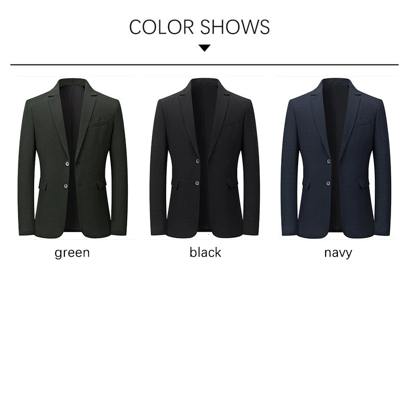 Brown Business England Style Mens Set Ultra Thin Fit Easy Care Spring Autumn Wedding Black Mens Formal Jacket 250220