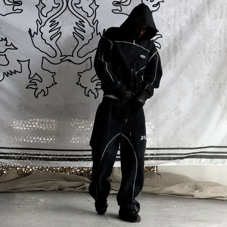 Hot Y2K Hoodie: Long-Sleeved Pullover with Unique Pattern for Boyfriend