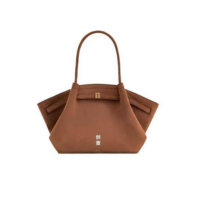 Autumn and Winter Deerskin Velvet Underarm Bag Womens Large Capacity Vintage Tote Bag Fashion All-Matching Female CommuterC250219