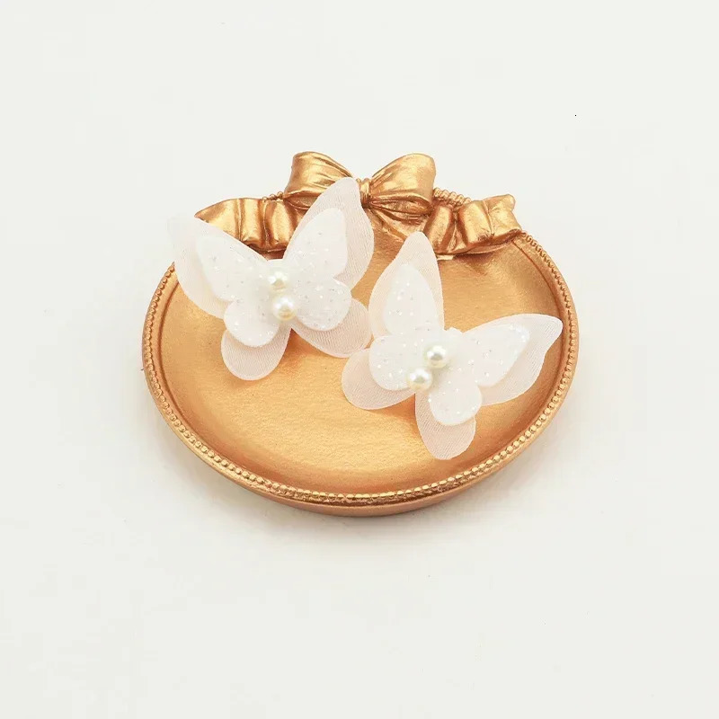 1Pair Buckle Pearl Rhinestone Shoelace Fashion Shoes Charms Bowtie Flower Lace Shoelaces Decoration Shoe Accessoriess for Woman 250219