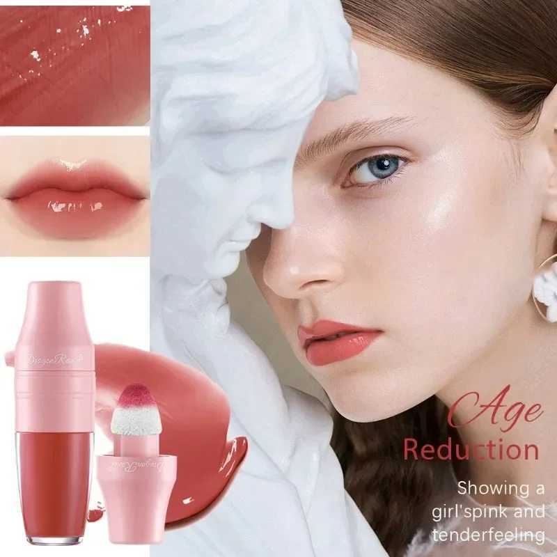 Multi Purpose Liquid Ber Dye Lip Cheek Liquid Lip Glaze Gloss Waterproof Non-stick Cup Lip Stain B Tint Lasting MakeupW250220