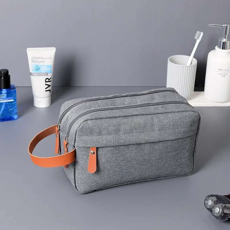 Man High Quality Make Up Oxford Canvas Travel Toiletry Bag Organizer Waterproof Women Wash Pouch Handbag Cosmetic Case swissmilitary