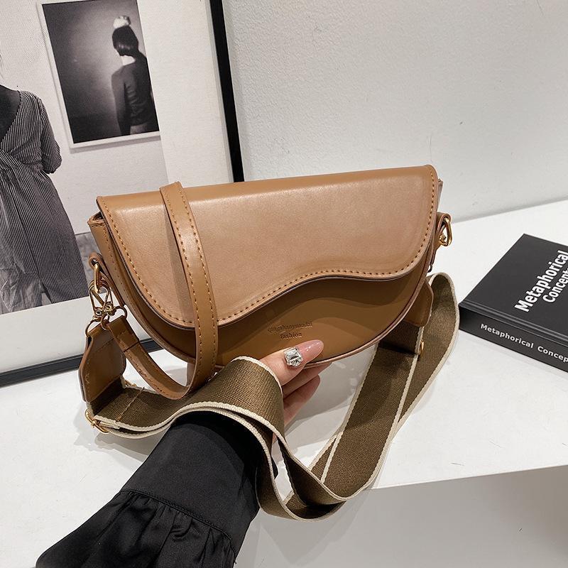 Bag, women's shoulder crossbody armpit bag, 2025 spring/summer new style, texture niche, broadband fashion saddle bag #swissmilitary