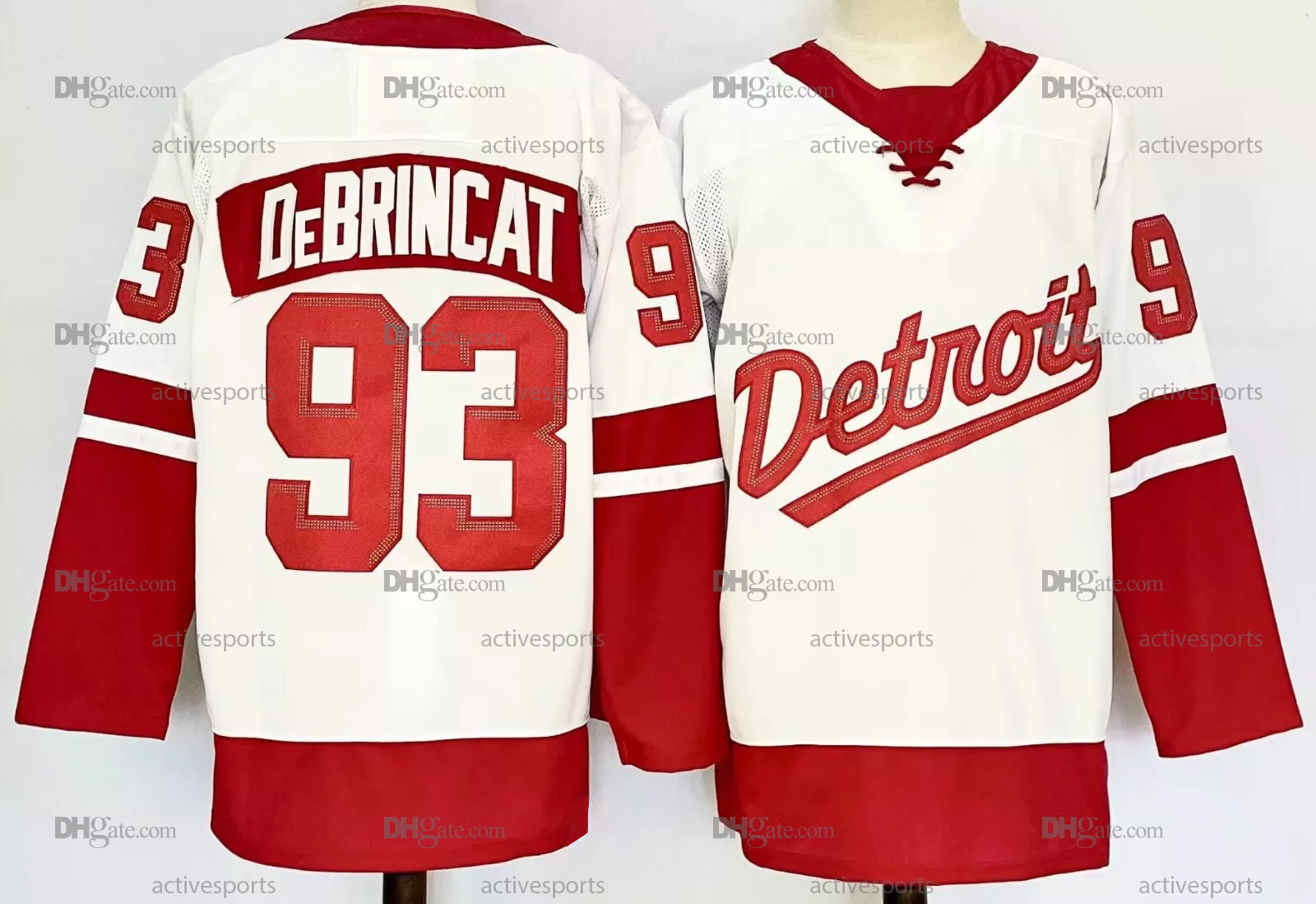 Mens Womens Youth Kane Raymond Seider Jerseys Compher Custom Hockey Jerseys Veleno DeBrincat Tarasenko Datsyuk Howe