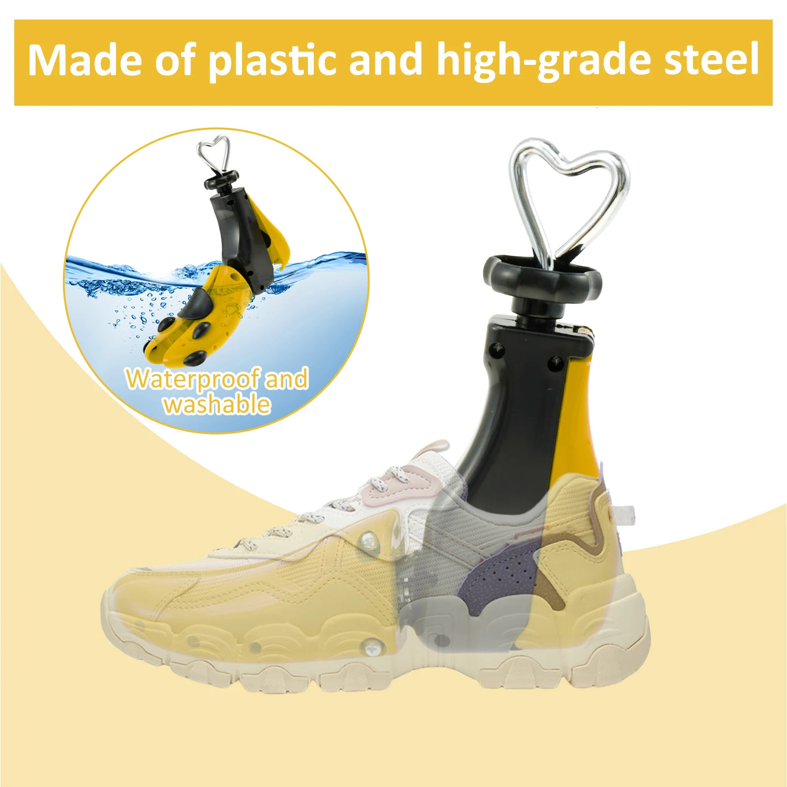 12Pcs Shoe Stretcher Multifunctional Trees Adjustable Universal Sneaker Boot Widener for Men and Women 250219