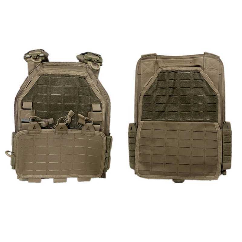 Tactical vest outdoor hunting waterproof paintball equipment Transport equipment lightweight and quickly removable laser cuttingXJ250219
