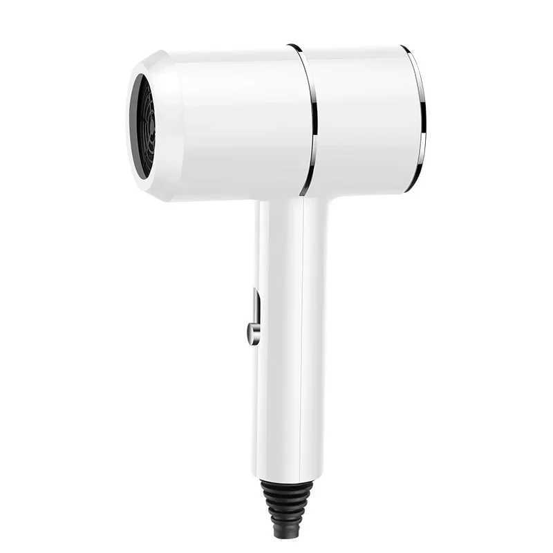 High Power Portable Folding Hair Dryer Negative Ion Hair Protection Heat Cold Wind Blower For Home Use Baby Care Hairdryer W250220