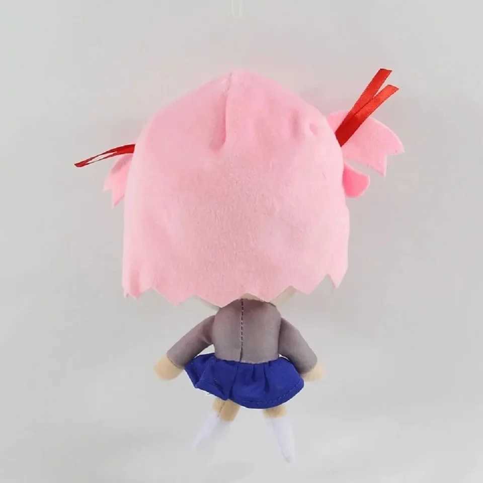 20cm Game Doki Literary Club Plush Toys Anime Cosplay Monika Natsuki Sayori Yuri Dolls W250219