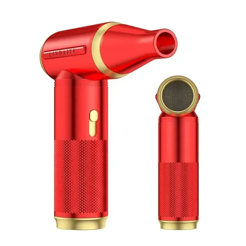 4 in 1 Wireless Hair Dryer Multifunctional Electric Air Duster Blower Travel Portable USB Rechargeable Negative Ions Blow Dryer 250214