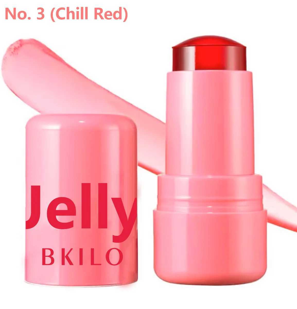 Milk Jelly Powder Ber 3-in-1 Moisturized Ber Stick Long Lasting Brighten Matte Facial Contour Rouge Makeup Lip TintW250220