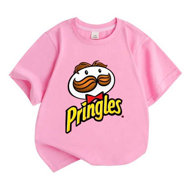 T-shirts Letter Children 100% Cotton T-Shirt Combination Tee Shirts Cartoons Kawaii Kid Casual Clothes Girl Boy Harajuku Tops H250220