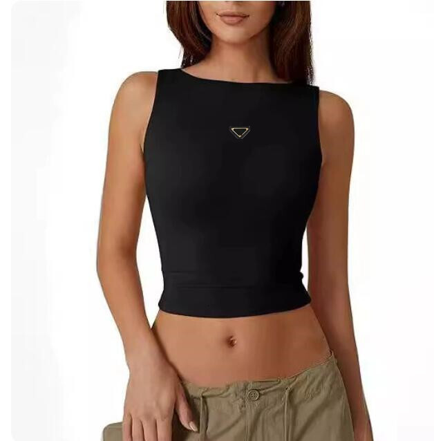 luxury Womens Designer Vests Gilet Tshirts Summer Woman T Shirts Tanks T-Shirts Tees Vestidos Tops Short Outwears Street Shirt S-XL