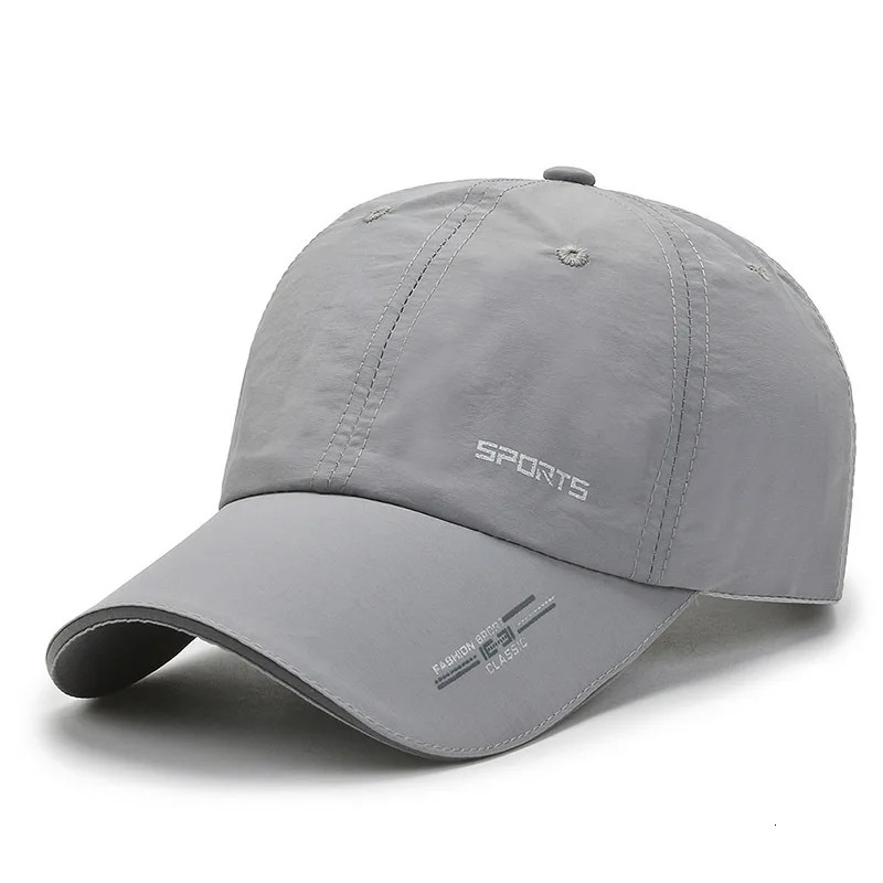 Quick Drying Solid Baseball Cap Sunscreen Breathable Adjustable Cycling Hiking Fishing Sports Trucker Hat For Women Men 250218
