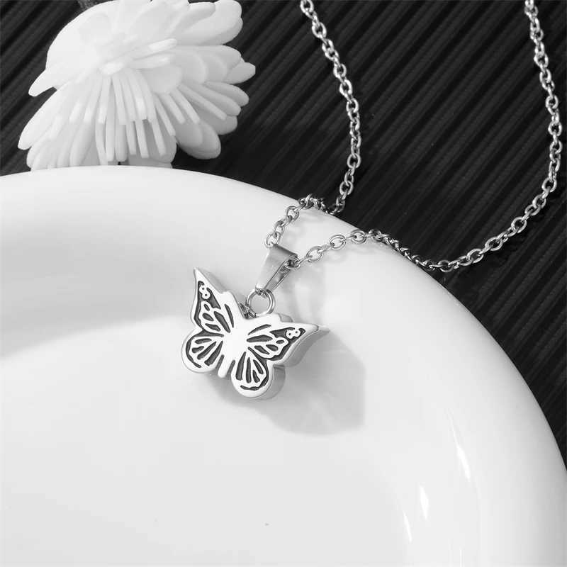 Stainl Steel Urn Necklaces For Ashes For Men And Women Pet/Relatives And Friends/Gifts Cremation Keepsake Memorial Jewelry WXJ250219