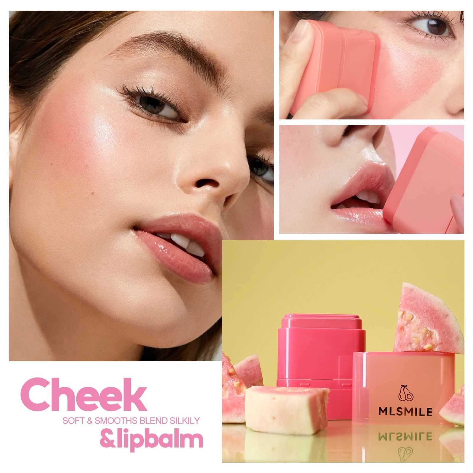 Multi purpose makeup B stick 2-in-1 lipstick B and lipstick stick waterproof solid face B makeup cheeks tinted matteW250220