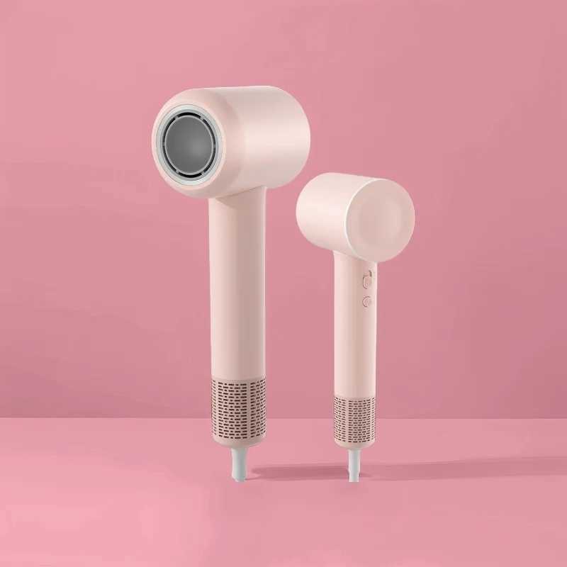 Professional Leafless Negative Ion Hair Care Hair Dryer Household High-wind Power Hair Dryer Silent and Quick-drying Blow Dryer W250220