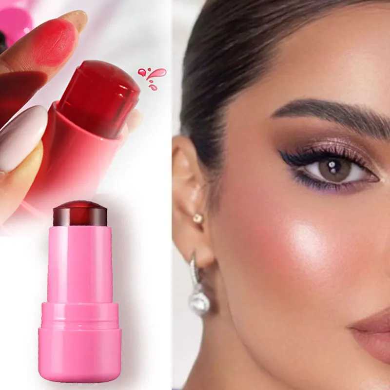 3-in-1 Jelly Moisturizing B Stick Cheek Lip Color Cheek Red Eyes Lip Color Bright Cream Watercolor Stick Matte Contour MakeupW250220