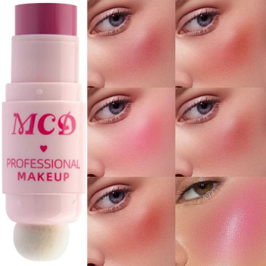 3 In 1 Cream B Stick Long-lasting Waterproof Moisturizing B Stick B Eyeshadow Lipstick Multifunctional Face Makeup LW250220