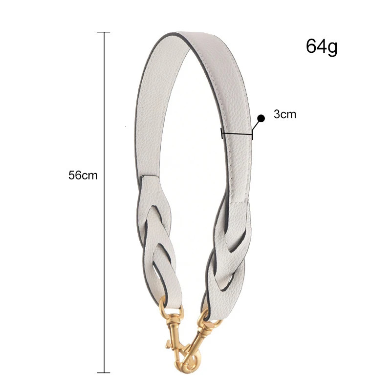 Cow Leather Bag Straps Women Handbag Handle Belt Shoulder Bag 3cm Wide Strap Genuine Leather Strap Bag Part Belt For Bags 56cm 250214
