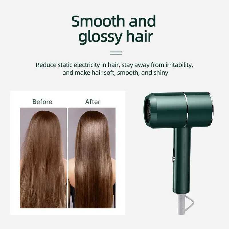 Portable hair dryer home constant temperature hair dryer negative ion student dormitory hair dryer gift W250220