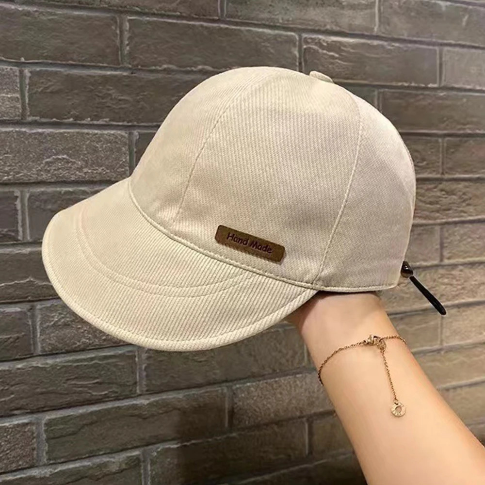Womens Foldable Sunhat Summer Outdoor Beach Fisherman Hat Sunscreen UV Protection Cap Adjustable Cotton Wide Brim Bucket Caps 250210