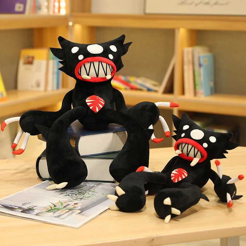 30cm Soft Black Spider Monster Plush Toy Creative Stuffed Animal Anime Doll for Pet Boyfriend Kid Son Birthday Funny Gift W250219
