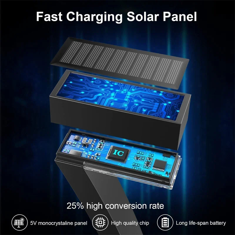4/8 Pcs Solar LED Light Garden Lights Outdoor Lighting IP65 Waterproof Lawn Path Spotlight for Yard Driveway Walkway Patio Decor 250220