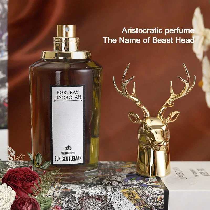 Brand Elk Animal perfume Rose Women Mens Durable Light perfume Personality Design Fox Fruit Flower perfume DeodorantXJ250409