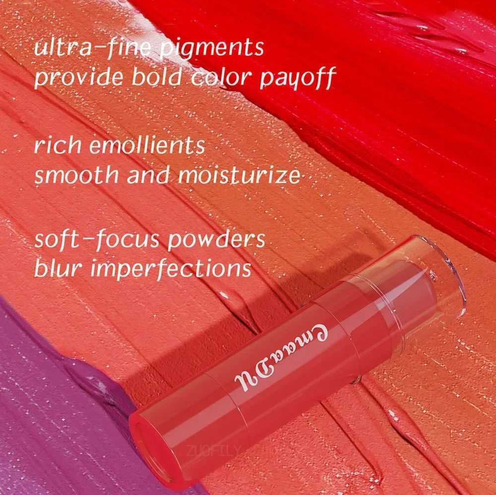 3-in-1 color stick for cheeks lips and eye shadow durable waterproof multi-purpose cream B makeup stick dark skin MaquillajeW250220