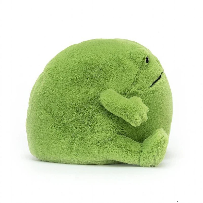 Cute Frogs Creative Toys Cartoon Shapes Big-eyed Green Frogs Childrens Comfortable Dolls. 250219
